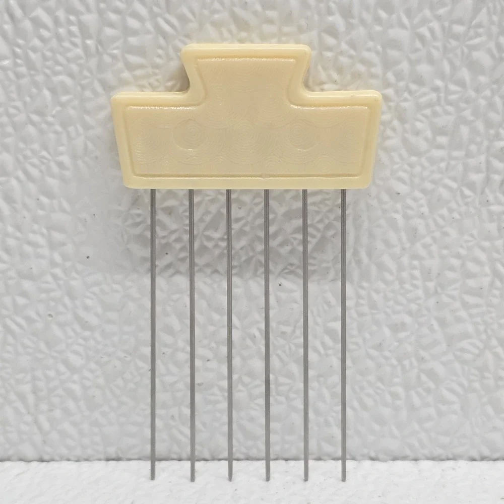 Vintage Goody Hair Lift Picks Lot of 5 Metal Prong Styling Combs USA